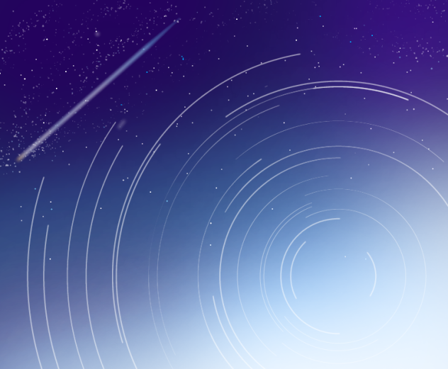 Starry Sky (inspired by Charlotte) - ibisPaint