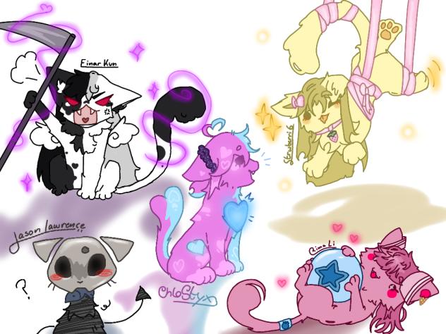 DRAWING YOUR OC AS A CAT - ibisPaint