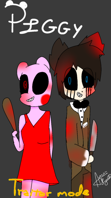 SpeedPaint; Piggy Traitor mode (Gift)