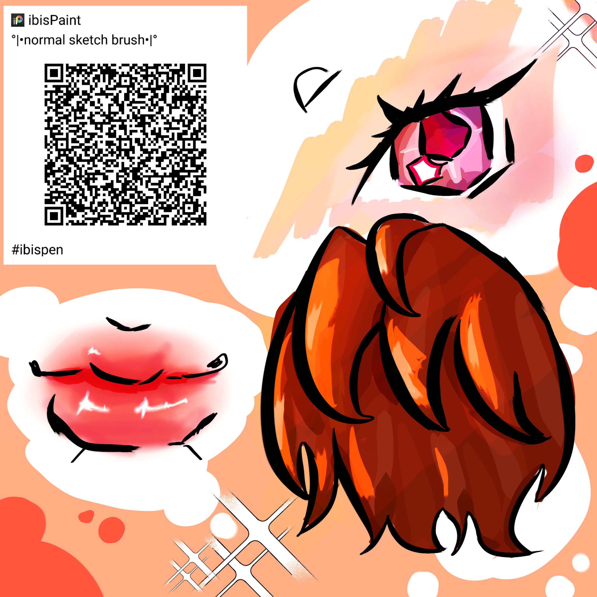 normal sketch brush!! - ibisPaint