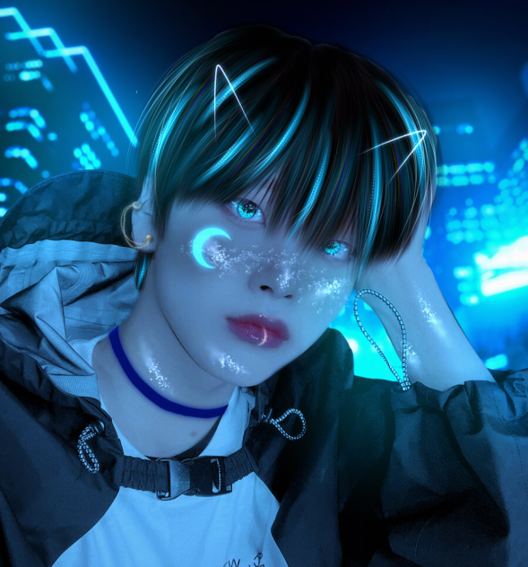 Neon Blue Edit (ft. Hyeongjun)
