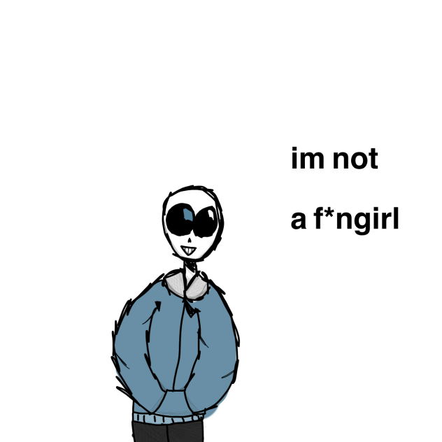 sans from undertale sketch