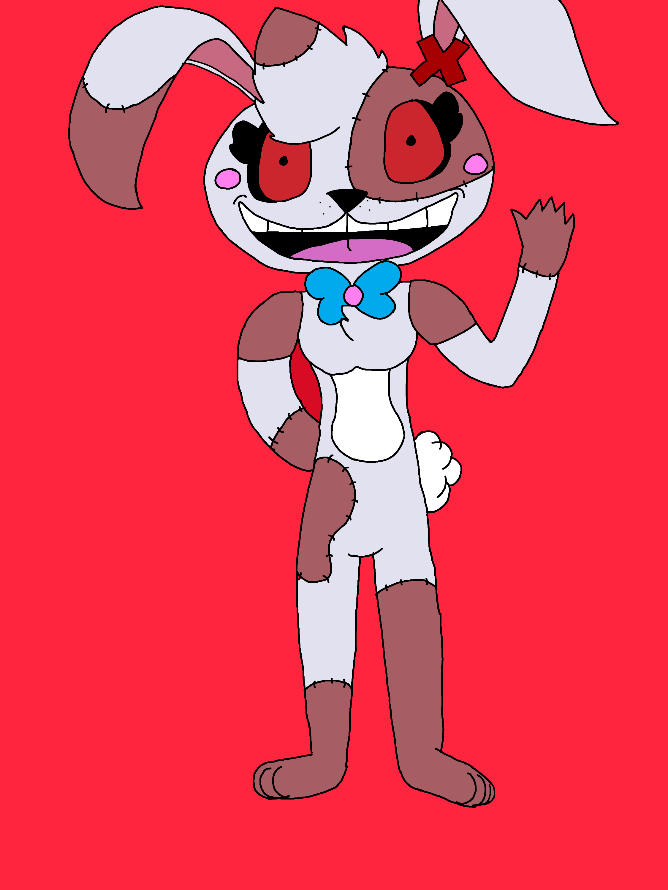 Vanny Pink Rabbit Vanny the Killer Bunny. - ibisPaint
