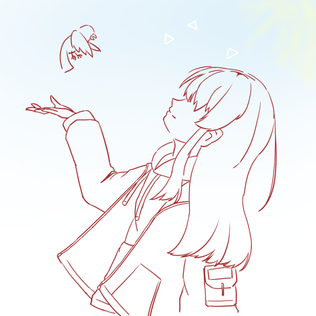 線画っぽいやつ