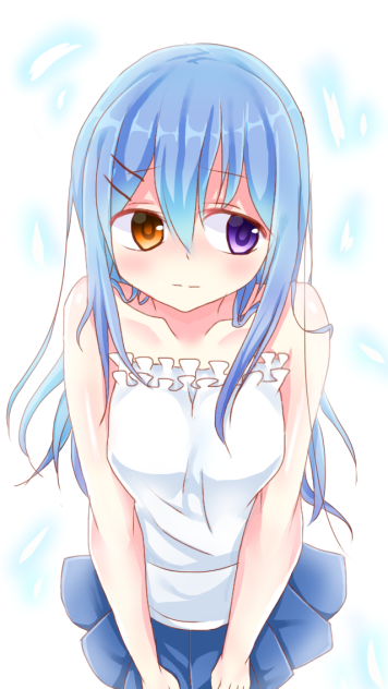 オッドアイの子