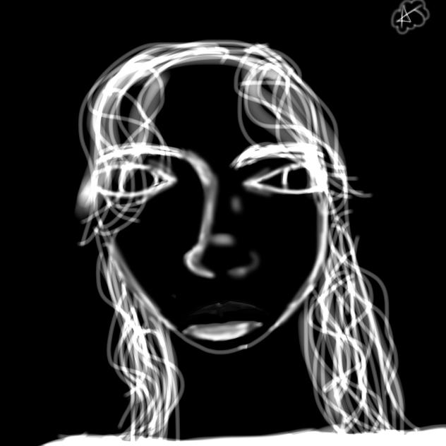 I tried a self portrait
