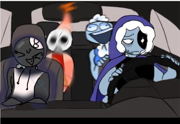WHO LET TOODLES IN THE PASSENGER SEAT