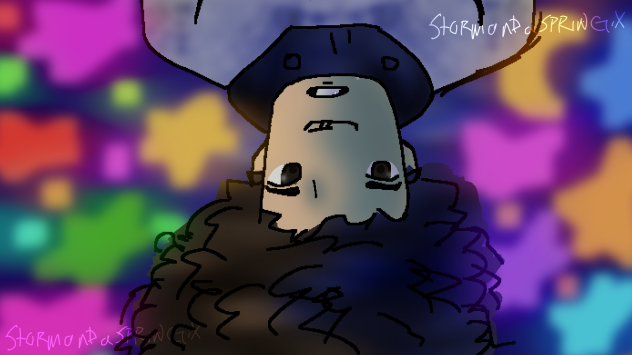I had fun drawing this part