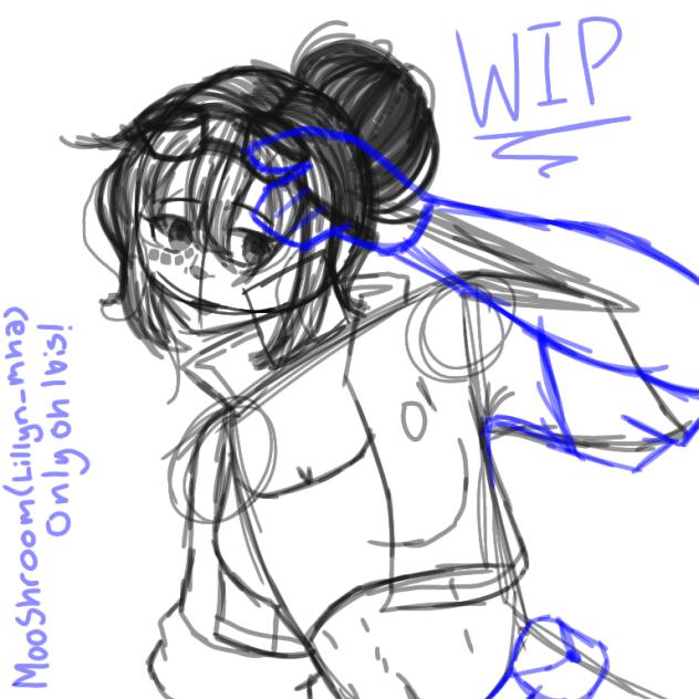 WIP of a new character