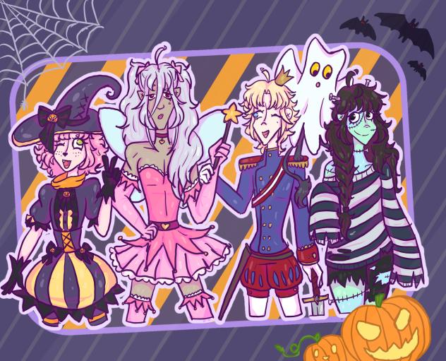 Its never to late for Halloween art