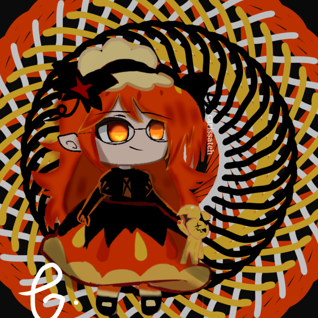 cosplaying had pumpkin pie cookie