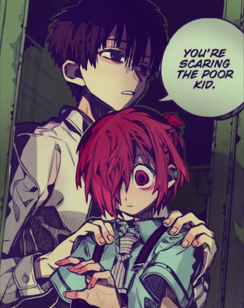 you're scaring the poor kid