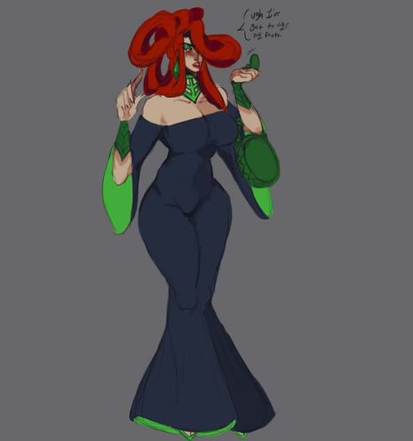 oc drawing with 1 brush 1 eraser