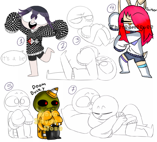 RAINBOW WEARING A HEART JACKET