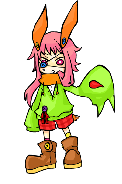 【兎企画参加】因幡 釦(イナバ ボタン)