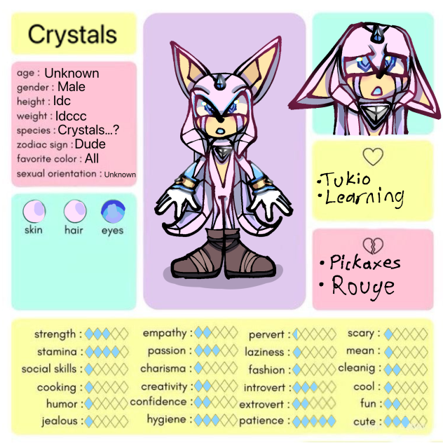 Crystals thing idk