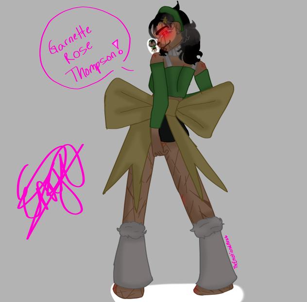Drawing Garnette! (My main oc!)