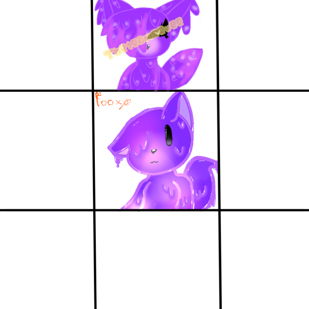 my attempt at doing a someone's 9 styles