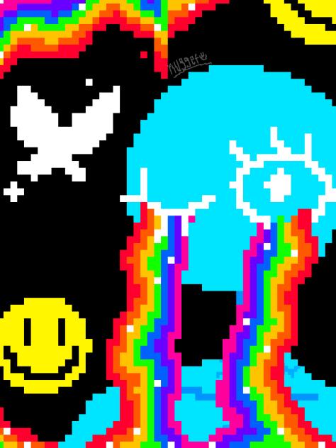 weirdcore oc pixel art