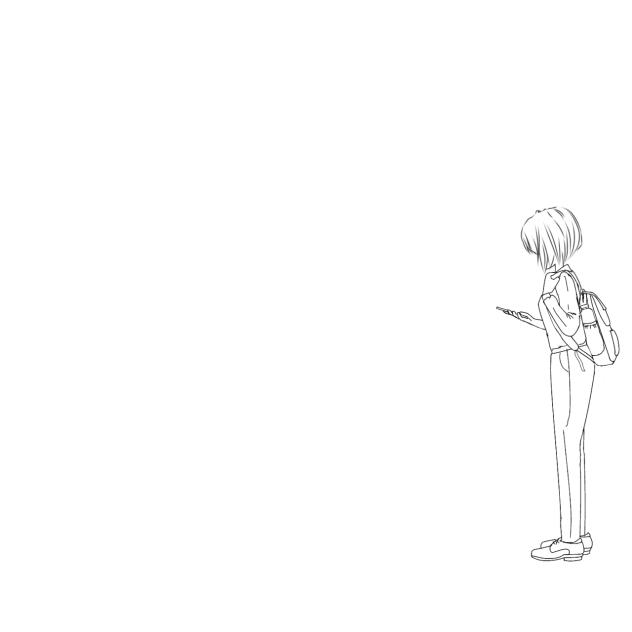 walking girl animation