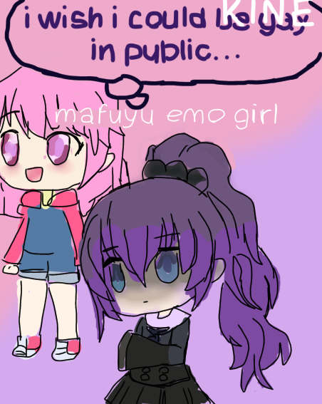 i wish i could KINE in public