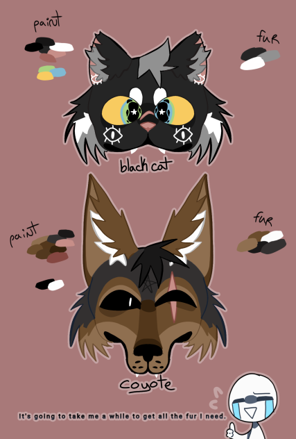 Mask project 🌿🦊✨😺🌿👍🥲