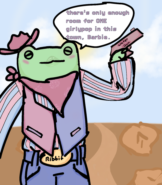 frog girlypop