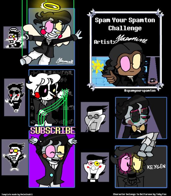 Spamton meme