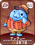 【ドット絵】ナッティーamiiboカード【あつまれどうぶつの森】