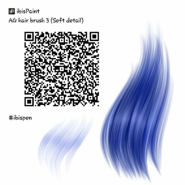 Hair brush 3 - ibisPaint