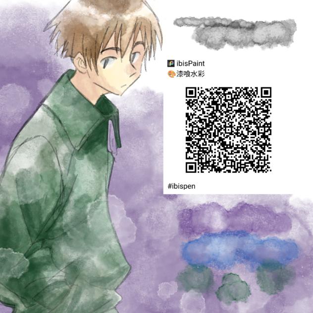 漆喰水彩(Fresco watercolor brushes)