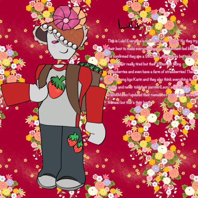 Lulu ref sheet and lore!
