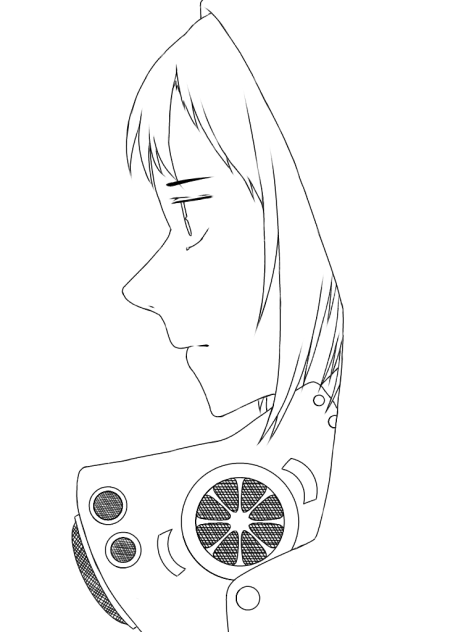 ガスマスクフード女子
