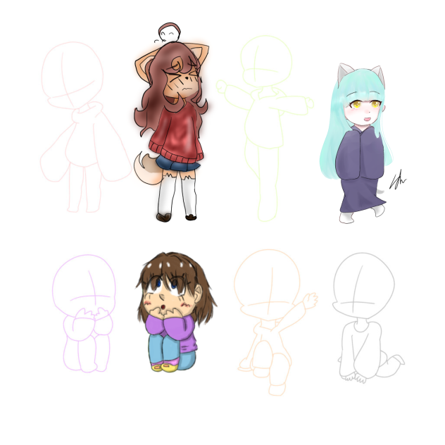 A cute collab - ibisPaint