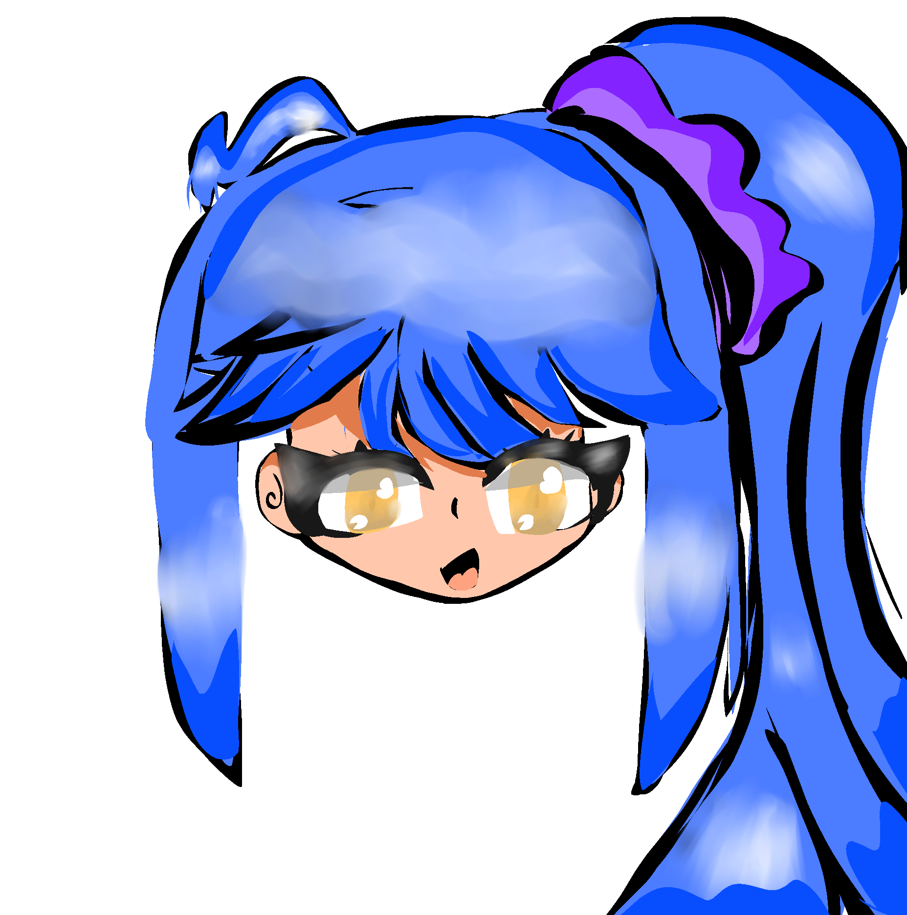 inverted color with good result - ibisPaint