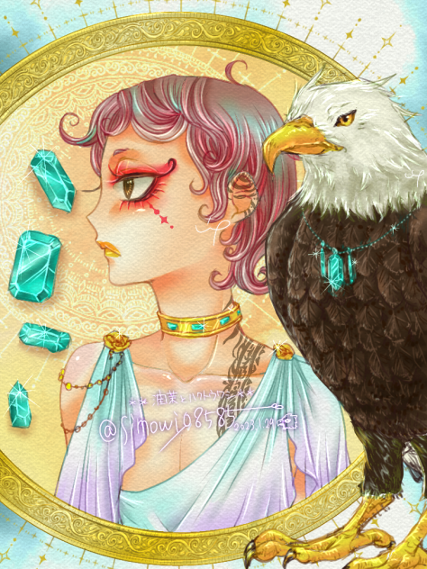 ハクトウワシ🦅とエメラルド✨