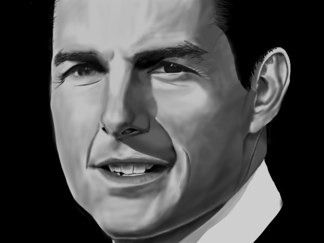 Drawing Tom Cruise トムクルーズ