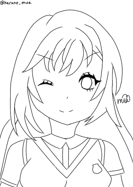 nameless.線画