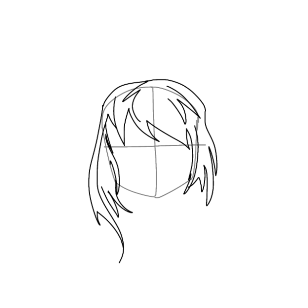 Hair animation test + merry christmas