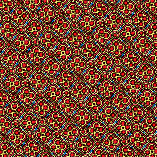 wax african pattern