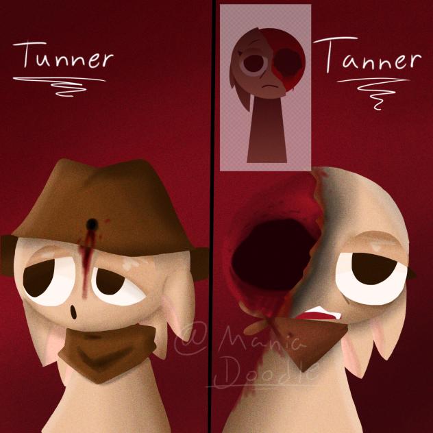 Tunner and Tanner’s horror form… 💀🩸🔫