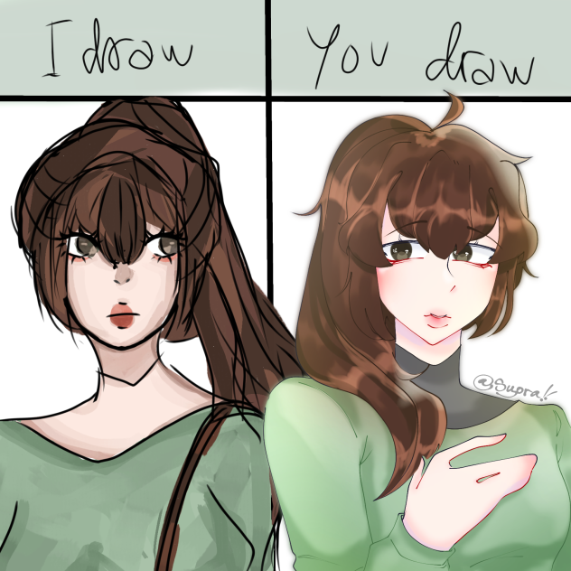 I draw you draw!(collab with snow)