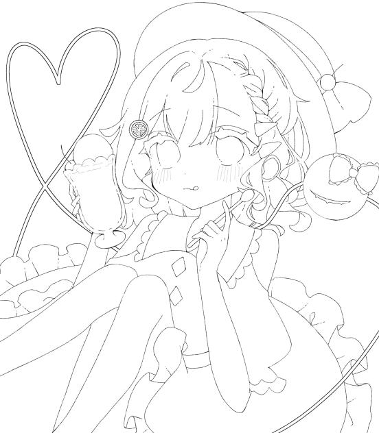 こいしちゃん🫧線画！ - ibisPaint