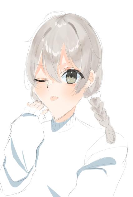 適当に色塗った落書き