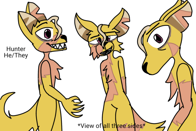 My main fursona, also a book entry