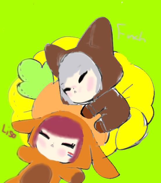 Cutie colabbb(Lisa and Funch)