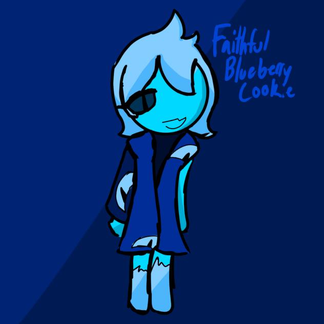 Faithful blueberry cookie Oc