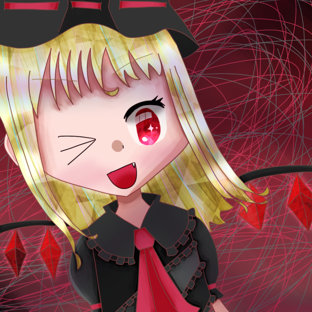 漆黒に染る深紅の吸血鬼