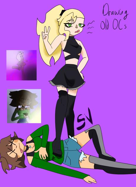 Drawing my old ocs