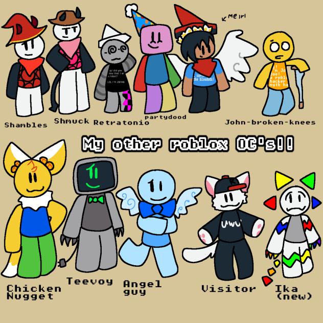 My OTHER roblox OCs!!